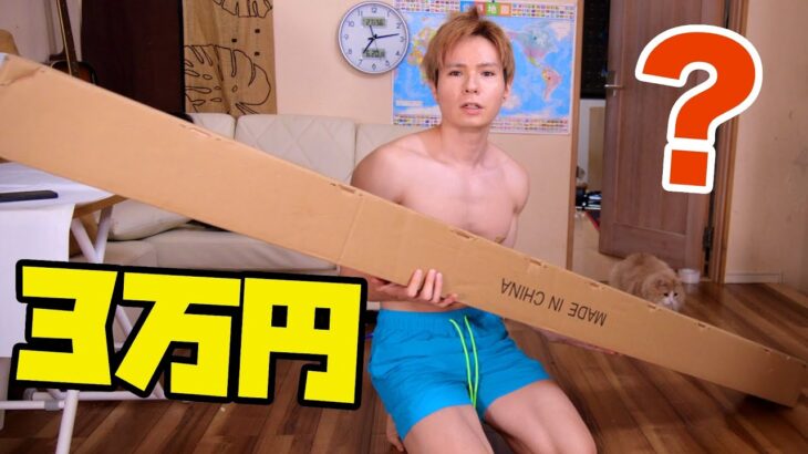 ３万円巨大な物が届いたぞい!!【なんでしょう？】　　PDS