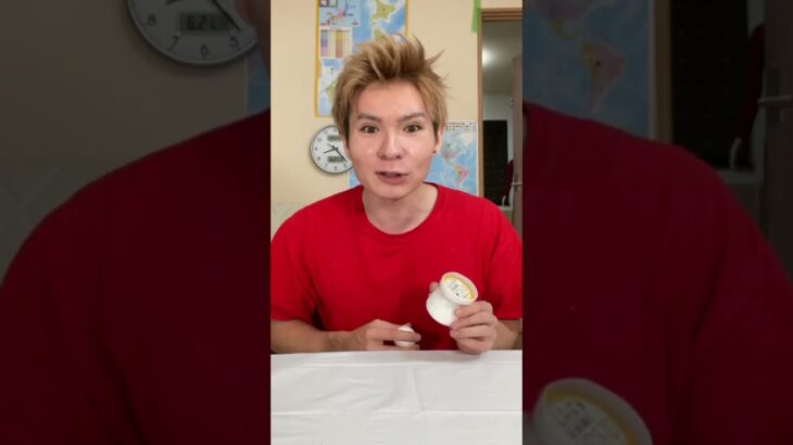 モロッコヨーグルに卵入れてプリン作るぞい!!　PDS #shorts