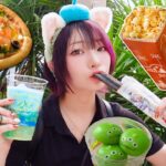 【大食い】ディズニーシーで1人で1万円分食べ切るまで帰れませんチャレンジ！20周年限定フードも紹介！~Japanese Disney sea~