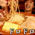 熱中症なので深夜に二郎系ラーメンにニンニク1kgバター増し増したら超濃厚どろどろで最高すぎた。