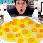 大量の卵でロールアイス作ってみたら絶対に美味しいでしょ！？！？