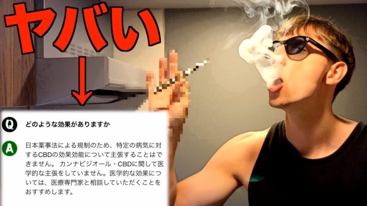 【○麻】日本で売られている1番ヤバい電子タバコ吸ってみた。