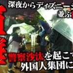 深夜にディズニーシーで迷惑行為をしている集団や外国人を注意した結果、ディズニーから追い出されるwwww