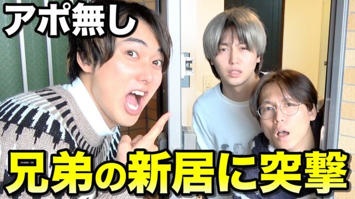 【同棲】休みの日に兄弟2人暮らしの新居にアポ無しで突撃ルームツアーしたら楽しすぎた！！