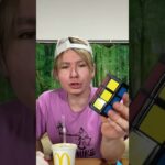 ハッピーセットにルービックキューブが出たぞぉ!!【マクドナルド】　　PDS #shorts