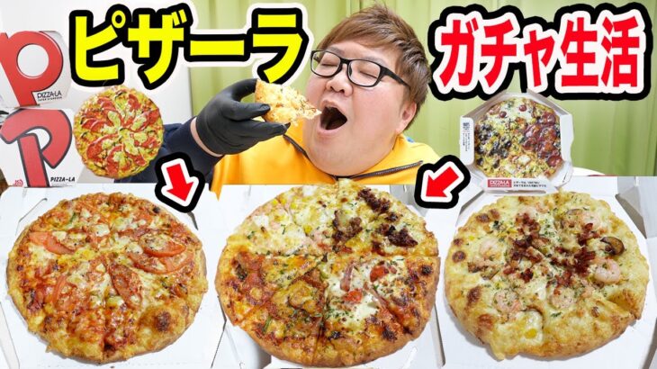 【ガチャ生活】24時間ピザーラのガチャガチャでとった食べ物だけで果たして生活できるのか?!