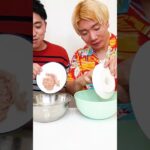 じゃんけんで食材決めてお好み焼き作ってみた結果。funny video 😂😂😂　#スーパードライ#Shorts #PR