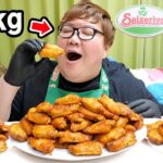 【大食い】150kgがサイゼリヤの辛味チキンを限界食いしたら一体何個食べることが出来るのか?!