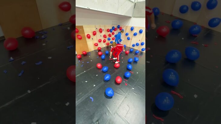 Balloon Popping Challenge Race #game #Shorts