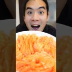 Big Salmon Sashimi🥢🤤🤤🤤 / コストコの巨大サーモンを豪快に刺身にして食べてみた！！