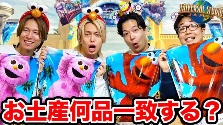 兄弟で大阪ユニバのお土産を爆買いしたら何品一致できるのか！？【USJ】