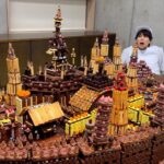 世界に5個しかない巨大なお菓子のお城作ってみた。