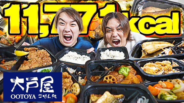 【一ヶ月企画】大戸屋”全27品(11,771kcal)”食べるまで終われませんが想像よりキツすぎたww