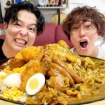 【大食い】ココイチカレー大好き人間がトッピング&サイドメニュー全部乗せ60分早食いチャレンジ！！【CoCo壱】