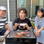 両親とBBQしていたら結婚の話になりました。