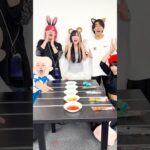 Table Tennis Challenge, So Exciting, Who Got The Happy? ! お菓子をゲットしてハッピーになれるか！？
