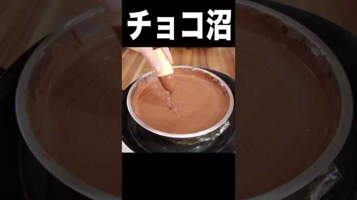 チョコ沼にアイスを100回漬けようとしたら…(　ﾟдﾟ) PDS #shorts