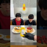 YES?? NO??ハンバーガーチャレンジ🍔 hamburger challenge