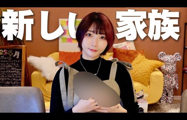 【ご報告】家族が増えました！新しいチャンネルも！